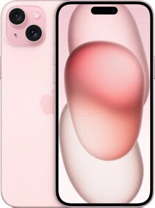 Смартфон Apple iPhone 15 Plus Dual SIM 128GB розовый