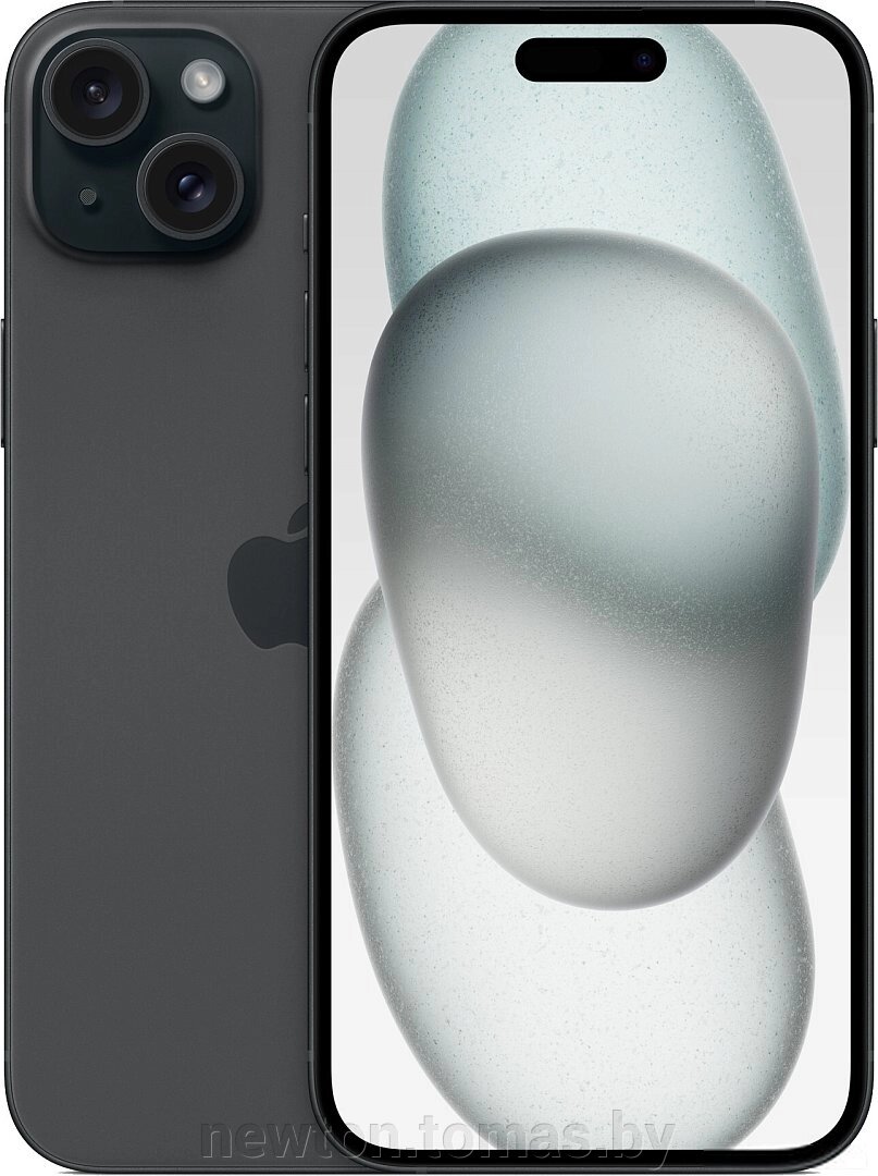 Смартфон Apple iPhone 15 Plus Dual SIM 256GB черный от компании Интернет-магазин Newton - фото 1