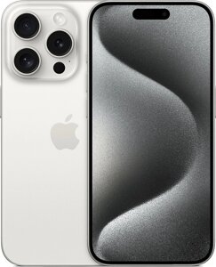 Смартфон Apple iPhone 15 Pro 1TB белый титан