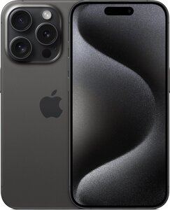 Смартфон Apple iPhone 15 Pro 1TB черный титан