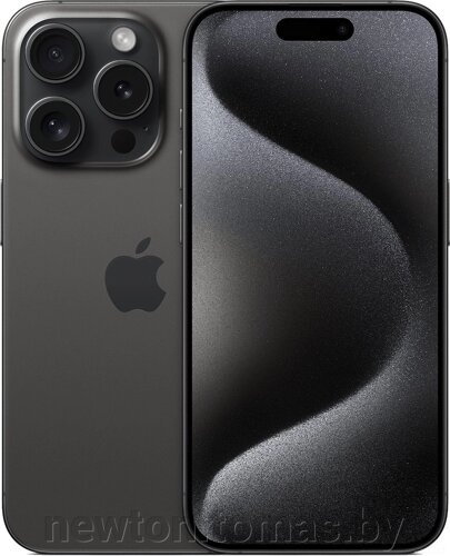 Смартфон Apple iPhone 15 Pro Dual SIM 256GB черный титан