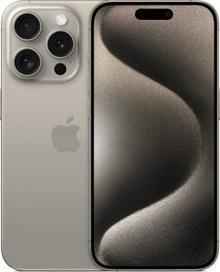 Смартфон Apple iPhone 15 Pro Dual SIM 256GB природный титан