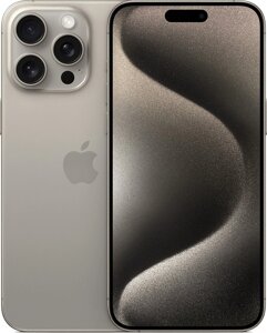 Смартфон Apple iPhone 15 Pro Max 1TB природный титан