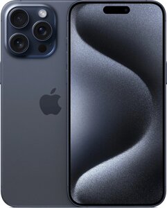 Смартфон Apple iPhone 15 Pro Max 1TB синий титан