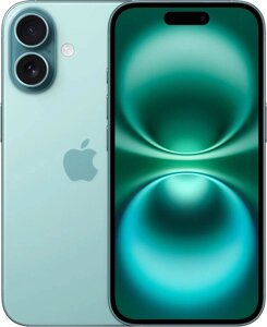 Смартфон Apple iPhone 16 128GB бирюзовый