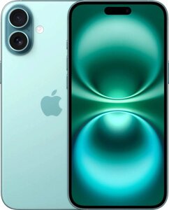 Смартфон Apple iPhone 16 Plus 128GB бирюзовый