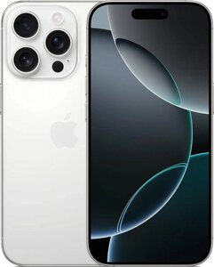 Смартфон Apple iPhone 16 Pro 256GB белый титан