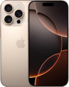 Смартфон Apple iPhone 16 Pro 256GB пустынный титан