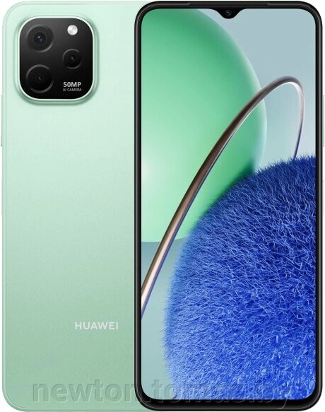 Смартфон Huawei Nova Y61 EVE-LX9N 6GB/64GB с NFC мятный зеленый от компании Интернет-магазин Newton - фото 1
