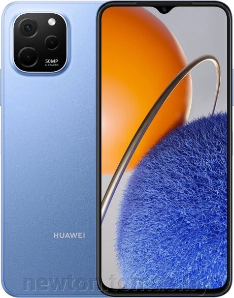 Смартфон Huawei Nova Y61 EVE-LX9N 6GB/64GB с NFC сапфировый синий от компании Интернет-магазин Newton - фото 1