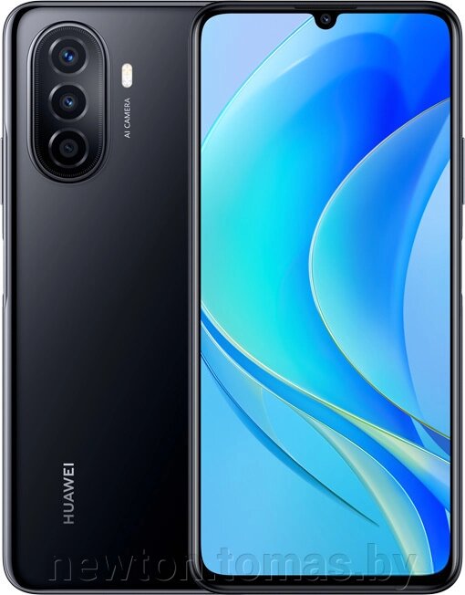 Смартфон Huawei nova Y70 4GB/128GB полночный черный от компании Интернет-магазин Newton - фото 1