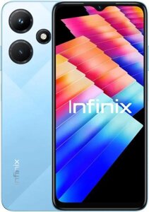 Смартфон Infinix Hot 30i X669D 4GB/128GB глянцево-голубой