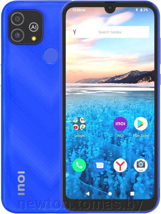 Смартфон Inoi A62 Lite 64GB синий от компании Интернет-магазин Newton - фото 1