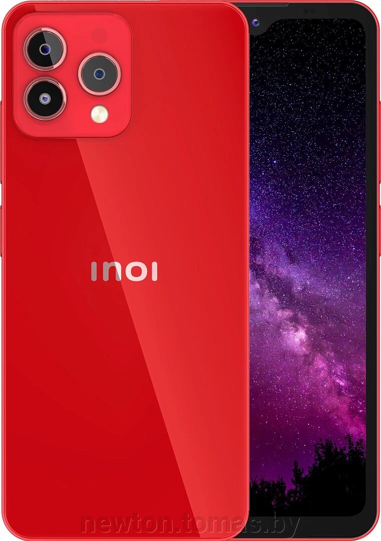 Смартфон Inoi A72 2GB/32GB красный от компании Интернет-магазин Newton - фото 1