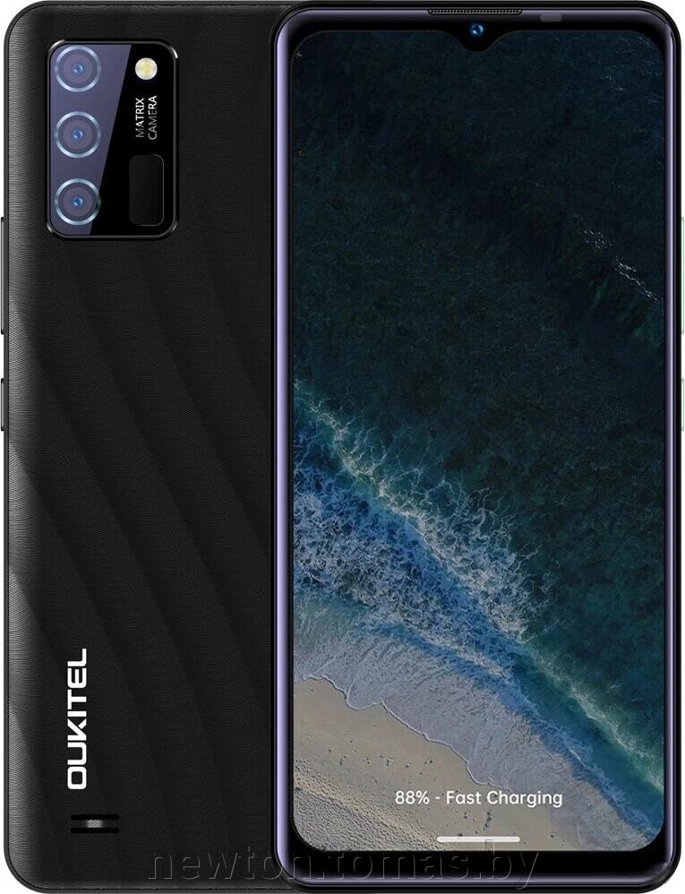Смартфон Oukitel C25 черный от компании Интернет-магазин Newton - фото 1