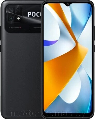 Смартфон POCO C40 4GB/64GB международная версия черный от компании Интернет-магазин Newton - фото 1