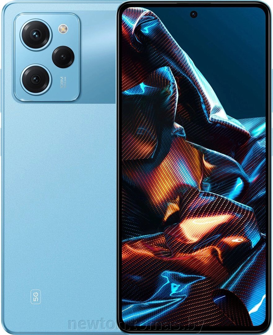 Смартфон POCO X5 Pro 5G 8GB/256GB международная версия голубой от компании Интернет-магазин Newton - фото 1