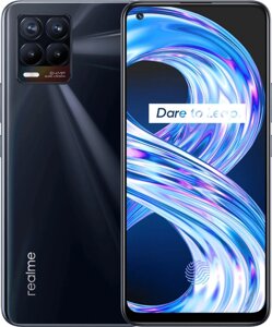 Смартфон Realme 8 6GB/128GB с NFC черный панк