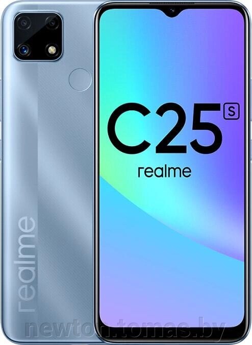 Смартфон Realme C25s RMX3195 4GB/64GB международная версия синий от компании Интернет-магазин Newton - фото 1