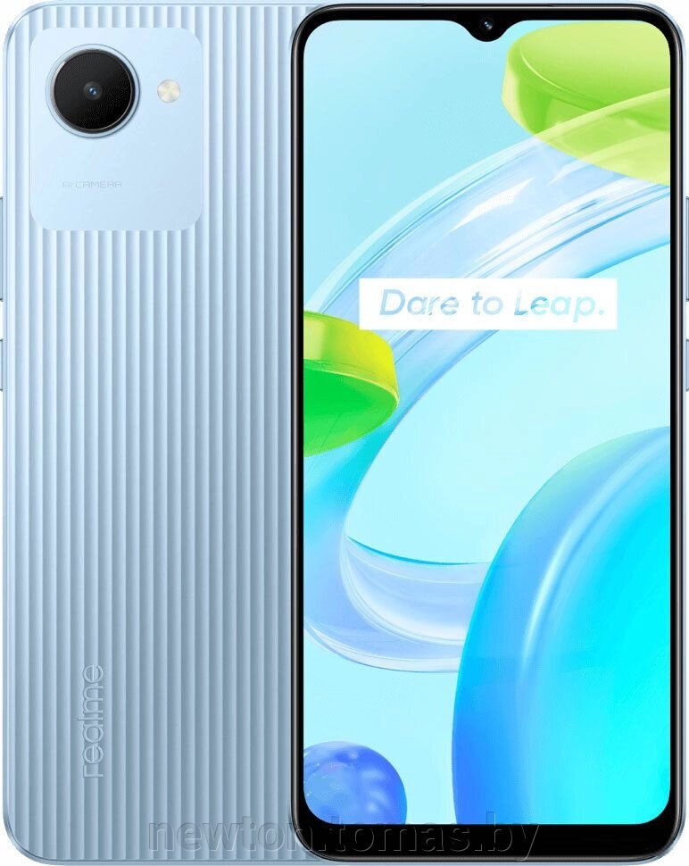 Смартфон Realme C30 4GB/64GB международная версия синий от компании Интернет-магазин Newton - фото 1