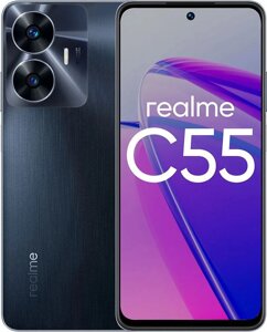 Смартфон Realme C55 6GB/128GB с NFC международная версия черный