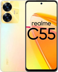 Смартфон Realme C55 6GB/128GB с NFC международная версия перламутровый