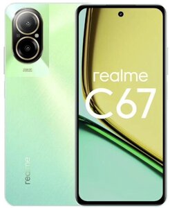 Смартфон Realme C67 6GB/128GB зеленый оазис