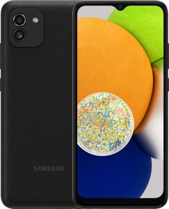 Смартфон Samsung Galaxy A03 SM-A035F/DS 128GB черный