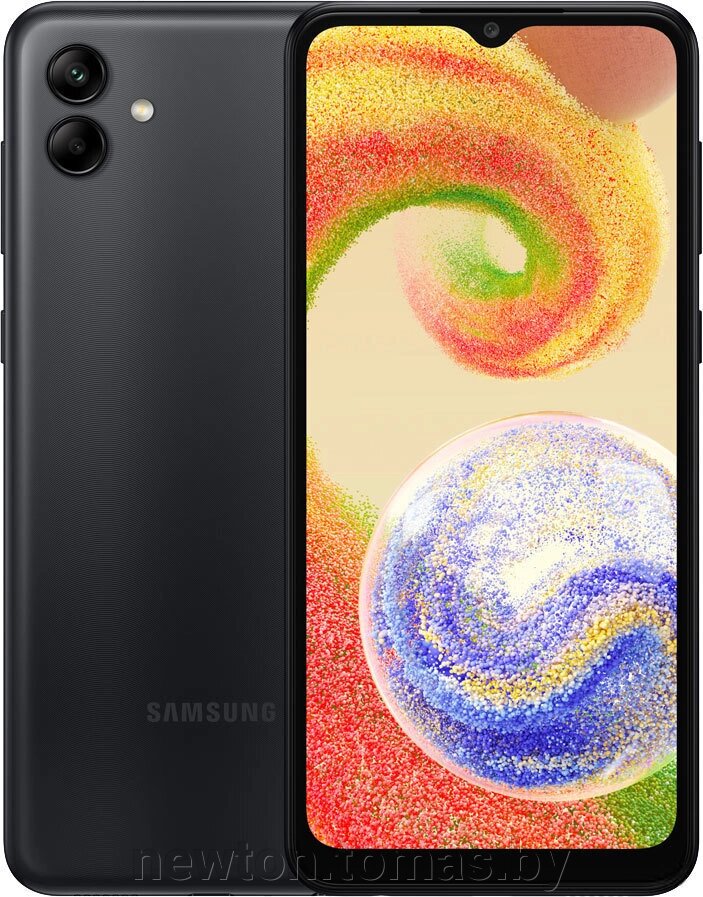 Смартфон Samsung Galaxy A04 SM-A045F/DS 3GB/32GB черный от компании Интернет-магазин Newton - фото 1