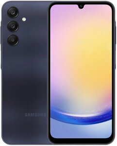 Смартфон Samsung Galaxy A25 6GB/128GB темно-синий, без Samsung Pay