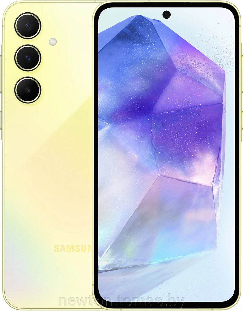 Смартфон Samsung Galaxy A55 SM-A556E 8GB/128GB желтый от компании Интернет-магазин Newton - фото 1
