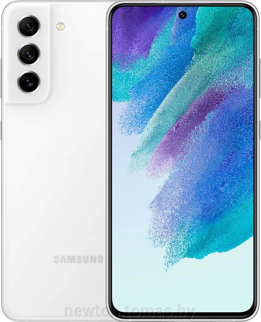 Смартфон Samsung Galaxy S21 FE 5G SM-G990B/DS 8GB/256GB белый от компании Интернет-магазин Newton - фото 1