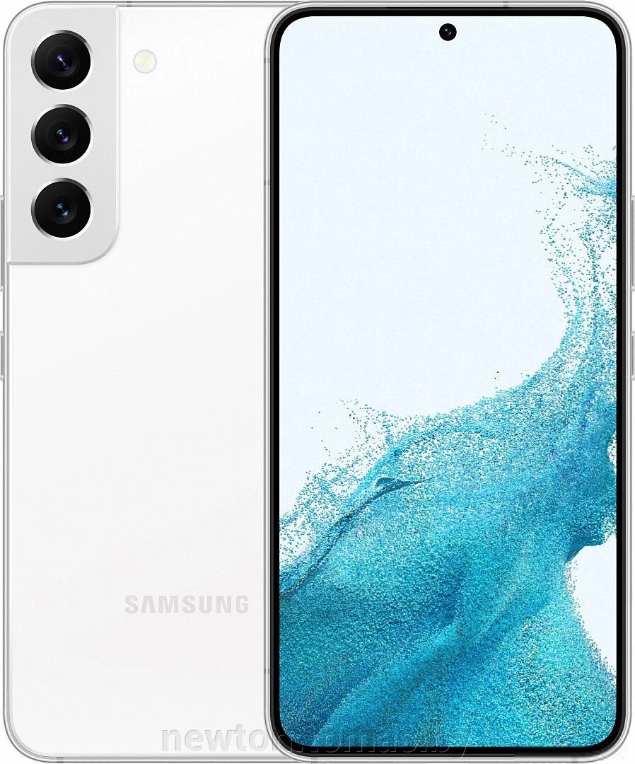 Смартфон Samsung Galaxy S22 5G SM-S901B/DS 8GB/256GB белый фантом от компании Интернет-магазин Newton - фото 1