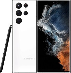 Смартфон Samsung Galaxy S22 Ultra 5G SM-S908B/DS 12GB/512GB белый фантом