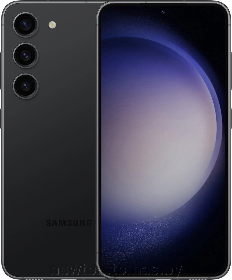 Смартфон Samsung Galaxy S23 SM-S911B/DS 8GB/128GB черный фантом от компании Интернет-магазин Newton - фото 1