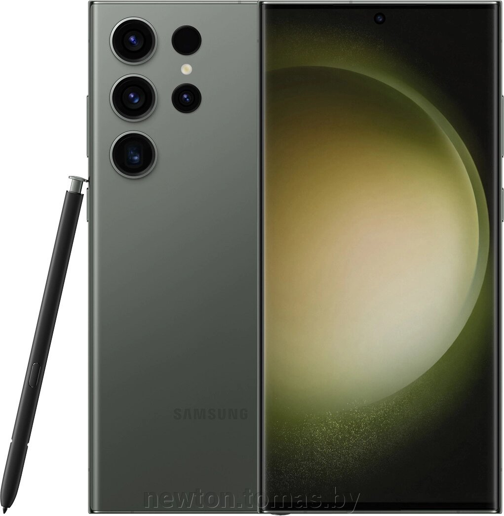 Смартфон Samsung Galaxy S23 Ultra SM-S9180 12GB/256GB зеленый от компании Интернет-магазин Newton - фото 1