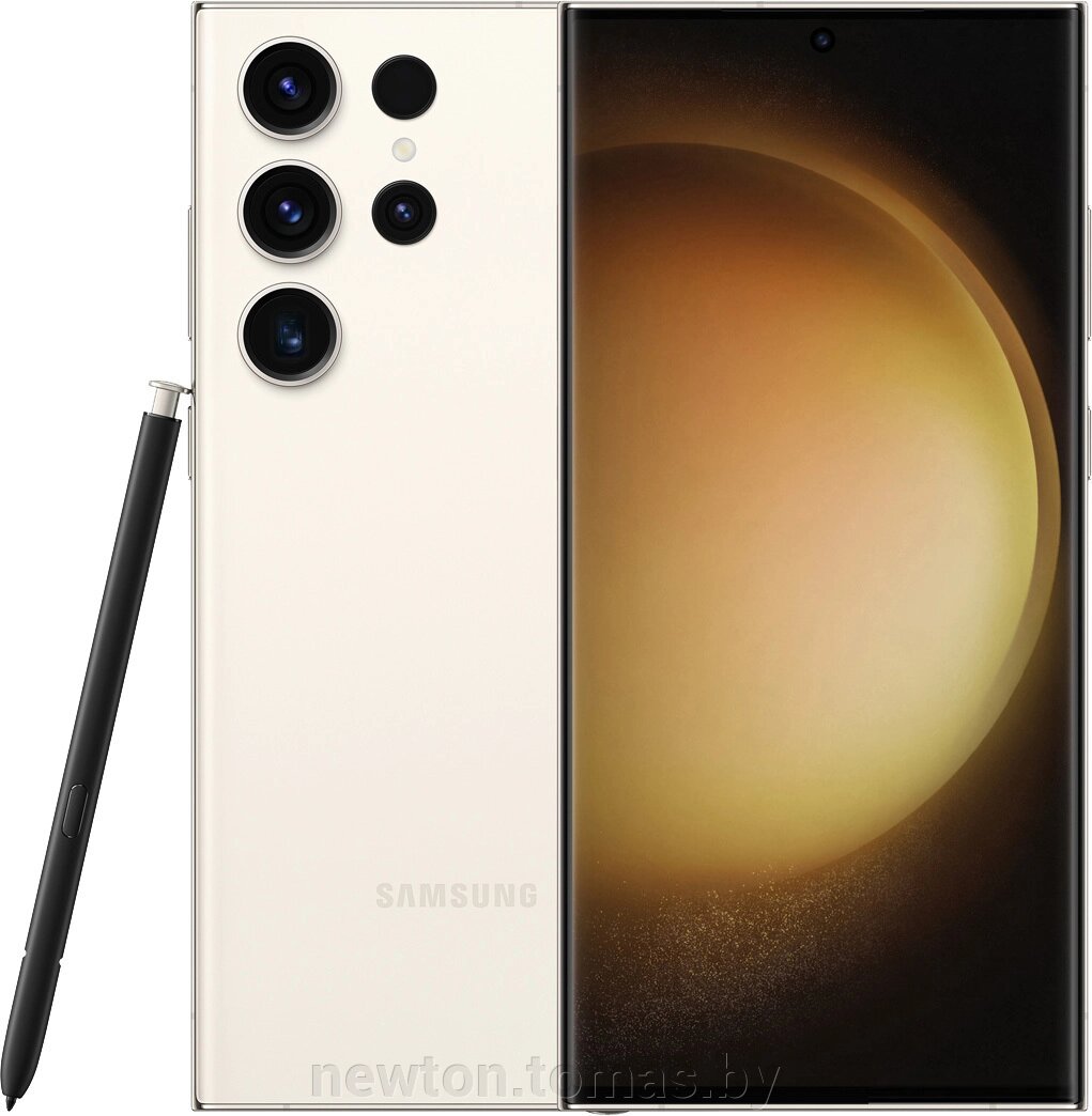 Смартфон Samsung Galaxy S23 Ultra SM-S9180 12GB/512GB бежевый от компании Интернет-магазин Newton - фото 1