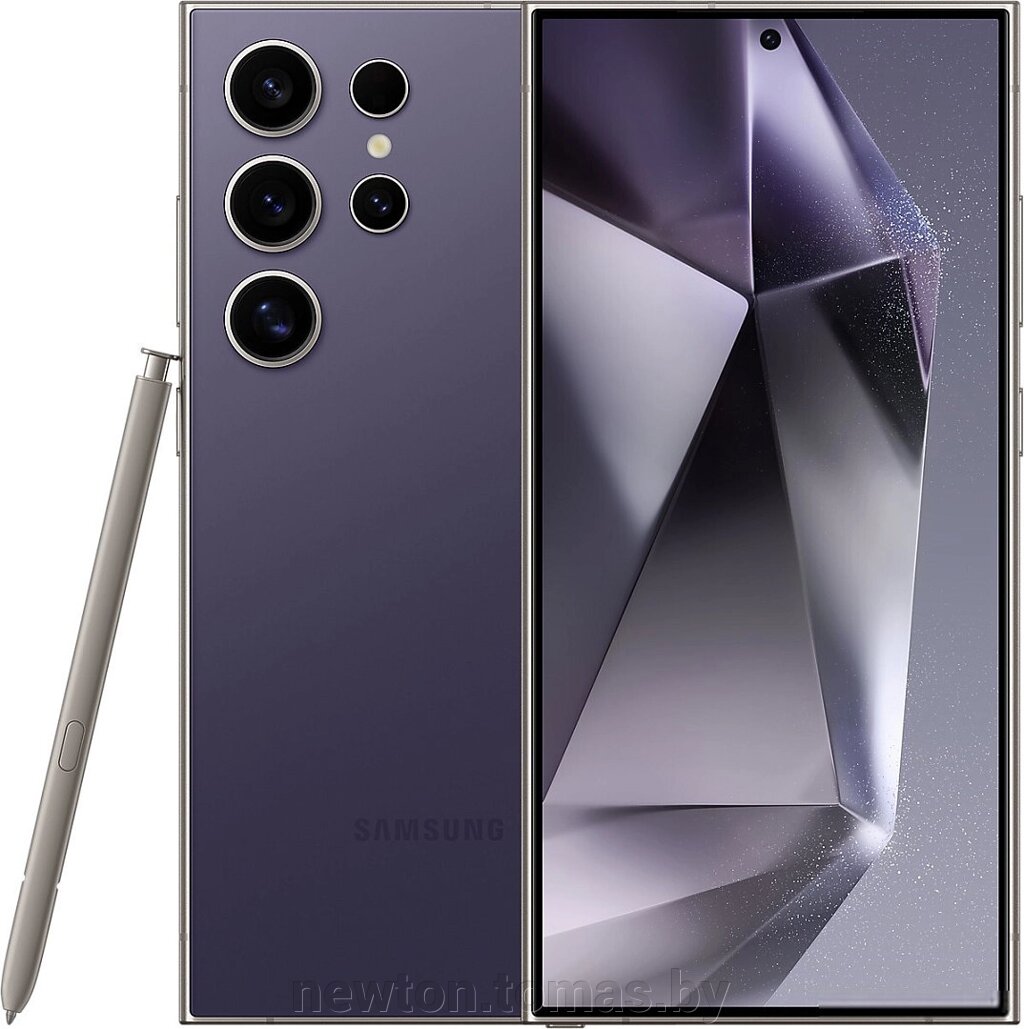 Смартфон Samsung Galaxy S24 Ultra SM-S9280 12GB/1TB титановый фиолетовый от компании Интернет-магазин Newton - фото 1