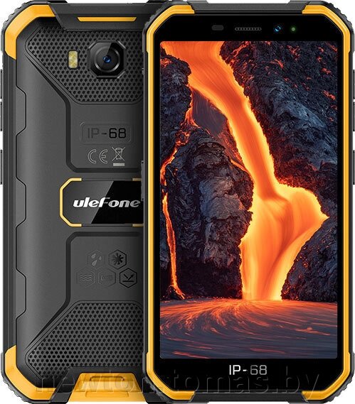 Смартфон Ulefone Armor X6 Pro оранжевый от компании Интернет-магазин Newton - фото 1