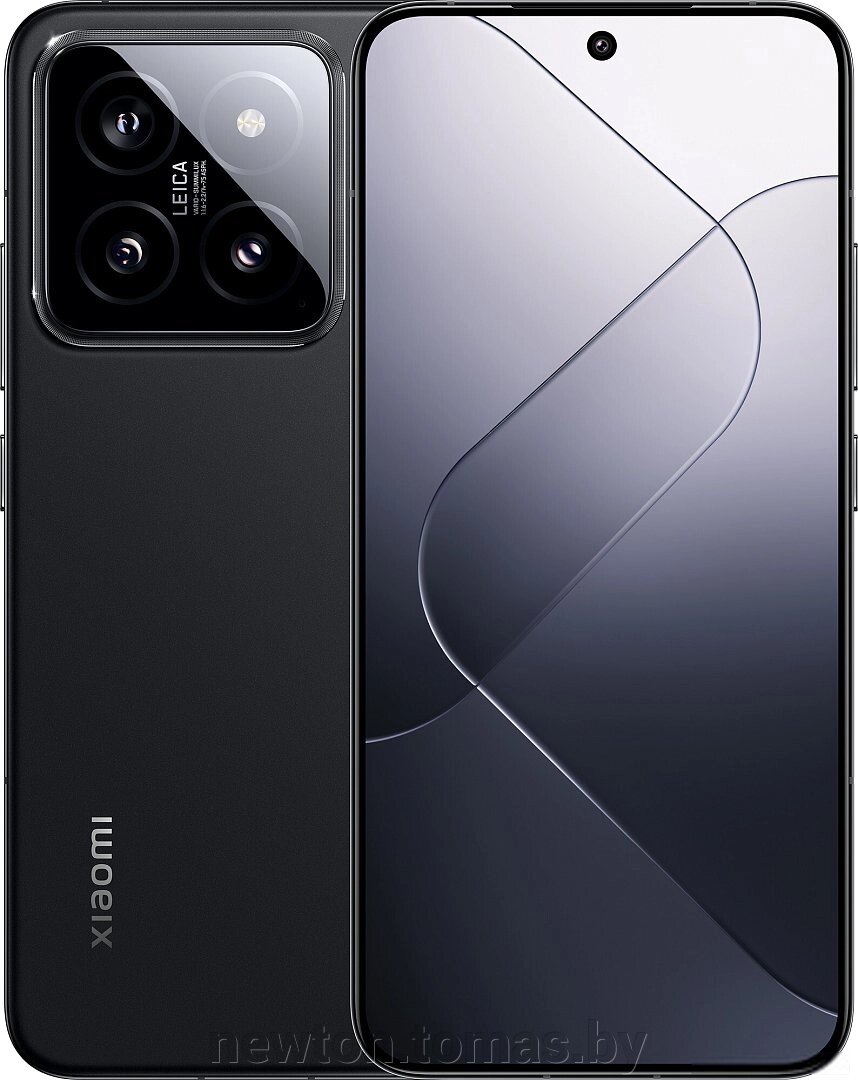 Смартфон Xiaomi 14 12GB/256GB международная версия матовый черный от компании Интернет-магазин Newton - фото 1