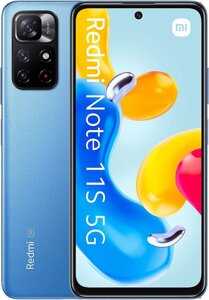 Смартфон Xiaomi Redmi Note 11S 5G 4GB/128GB международная версия синий