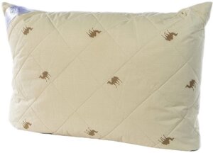 Спальная подушка Файбертек FiberLUX с наполнителем Верблюжья шерсть 68*48. С. В. 68x48 см