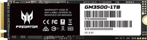SSD acer predator GM3500 1TB BL. 9BWWR. 102