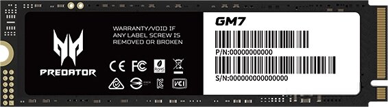 SSD Acer Predator GM7 1TB BL. 9BWWR. 118 от компании Интернет-магазин Newton - фото 1