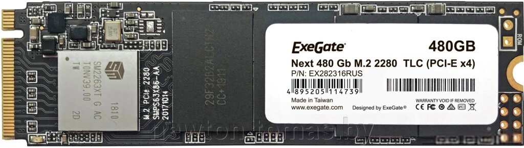 SSD ExeGate Next 480GB EX282316RUS от компании Интернет-магазин Newton - фото 1