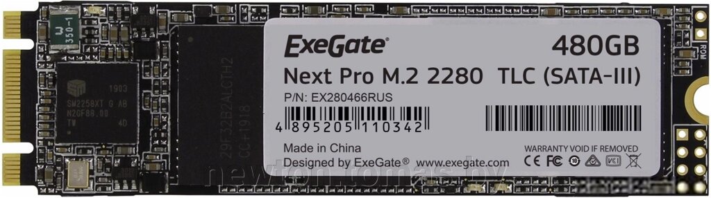 SSD ExeGate Next Pro 480GB EX280466RUS от компании Интернет-магазин Newton - фото 1