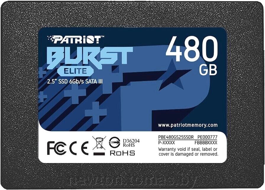 SSD Patriot Burst Elite 480GB PBE480GS25SSDR от компании Интернет-магазин Newton - фото 1
