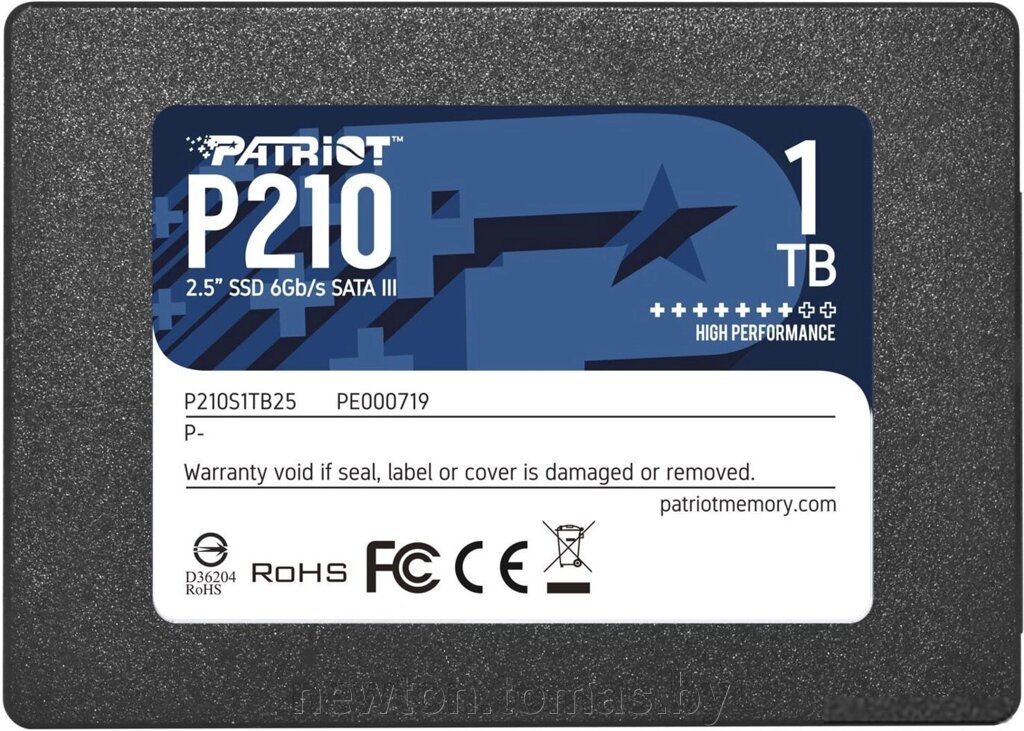 SSD Patriot P210 1TB P210S1TB25 от компании Интернет-магазин Newton - фото 1