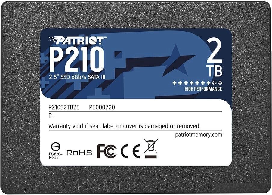 SSD Patriot P210 2TB P210S2TB25 от компании Интернет-магазин Newton - фото 1