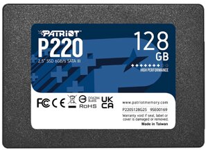 SSD patriot P220 128GB P220S128G25